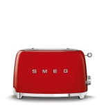 Tostadora smeg tsf01rdeu 2 rebanada(s) rojo, acero, botones, nivel, giratorio, 950 w, 220 - 240 v
