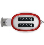 Tostadora smeg tsf01rdeu 2 rebanada(s) rojo, acero, botones, nivel, giratorio, 950 w, 220 - 240 v