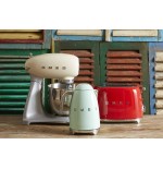 Tostadora smeg tsf01rdeu 2 rebanada(s) rojo, acero, botones, nivel, giratorio, 950 w, 220 - 240 v