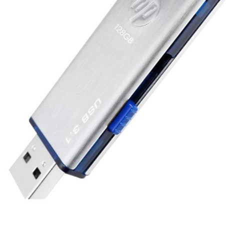 Pendrive hp 128gb x730w metal usb 3.0