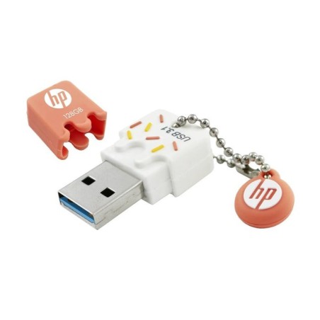Pendrive hp 32gb x778w naranja usb 3.0