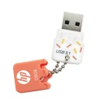 Pendrive hp 32gb x778w naranja usb 3.0