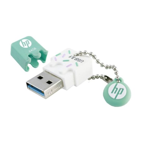 Pendrive hp 64gb x778w verdeusb 3.0