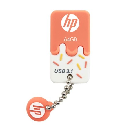 Pendrive hp usb 3.0 64gb x778w naranja