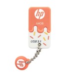Pendrive hp usb 3.0 64gb x778w naranja