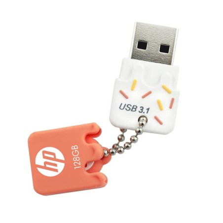 Pendrive hp usb 3.0 64gb x778w naranja