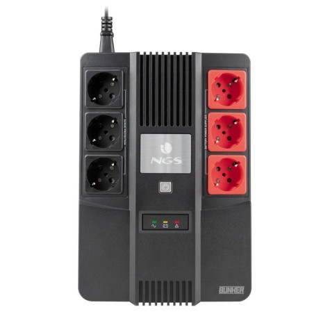 Sai offline ngs fortress bunker 600va-360w 6 salidas formato bloque