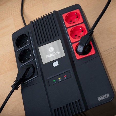 Sai offline ngs fortress bunker 600va-360w 6 salidas formato bloque