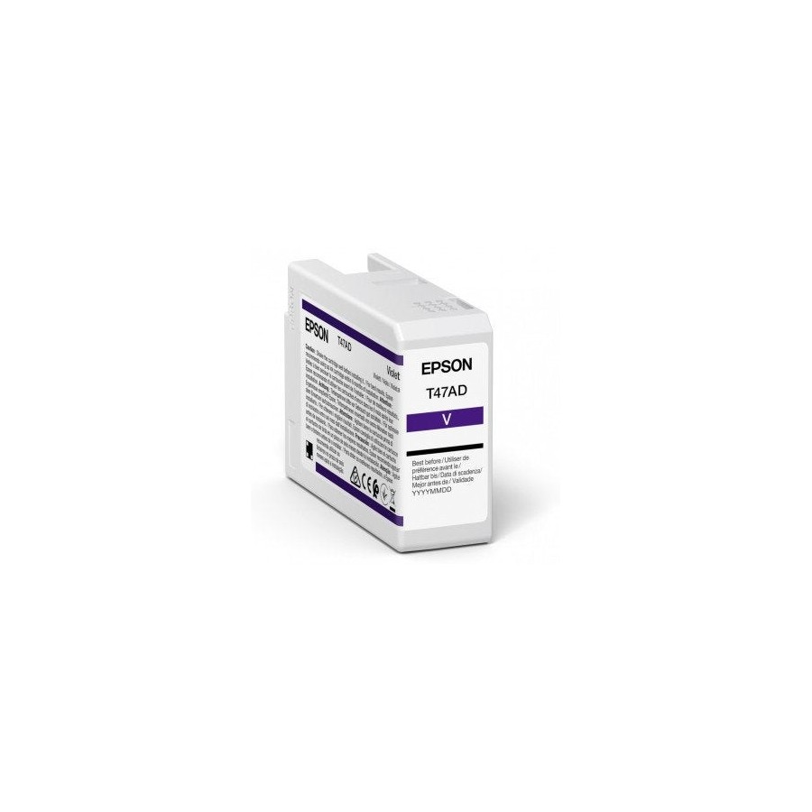 Epson singlepack violet t47ad ultrachrome pro 10 ink 50ml sc-p900