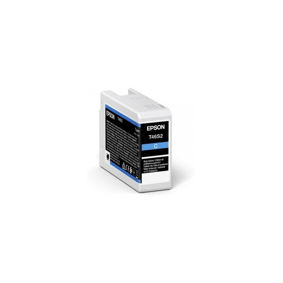 Epson singlepack cyan t46s2 ultrachrome pro 10 ink 25ml sc-p700