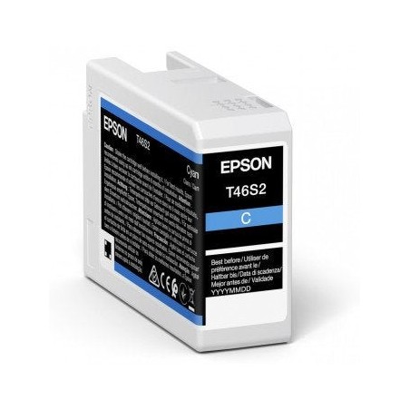 Epson singlepack cyan t46s2 ultrachrome pro 10 ink 25ml sc-p700