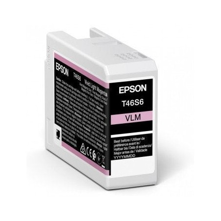 Epson singlepack vivid light magenta t46s6 ultrachrome pro 10 ink 25ml sc-p700