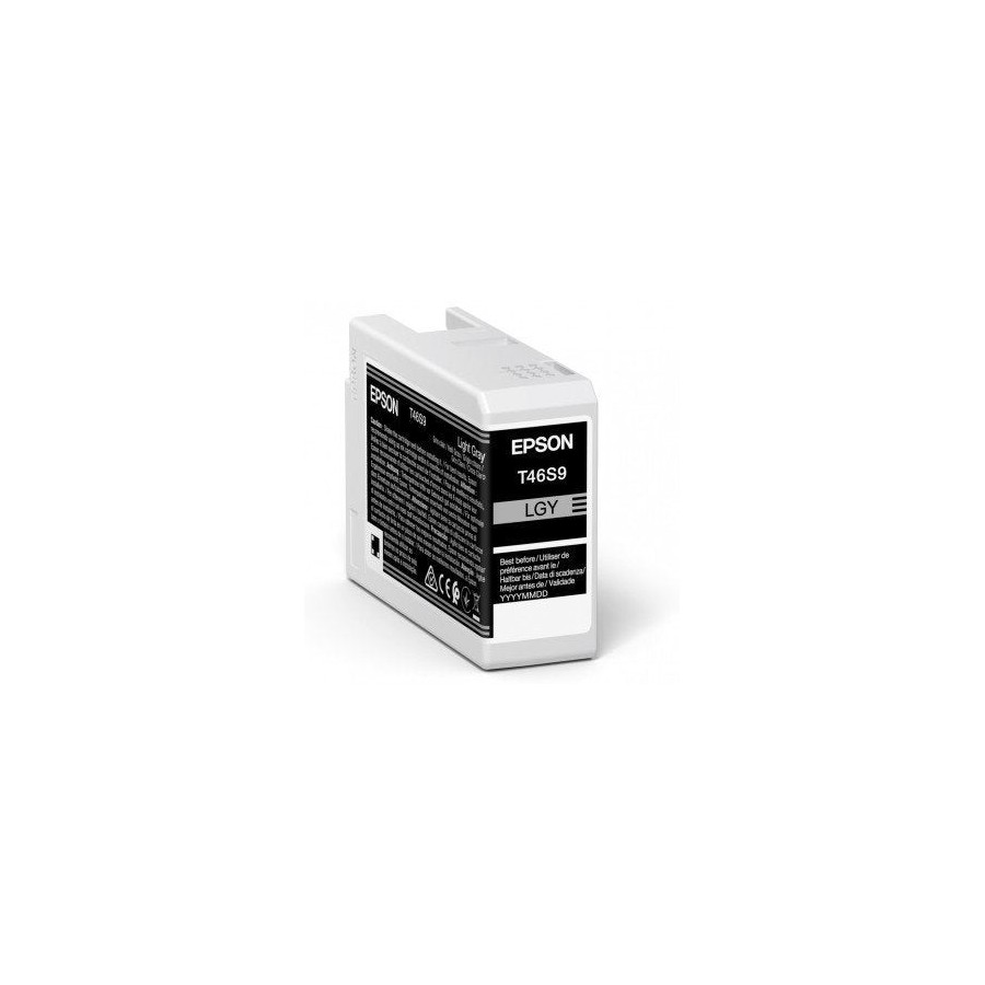 Epson singlepack light gray t46s9 ultrachrome pro 10 ink 25ml sc-p700