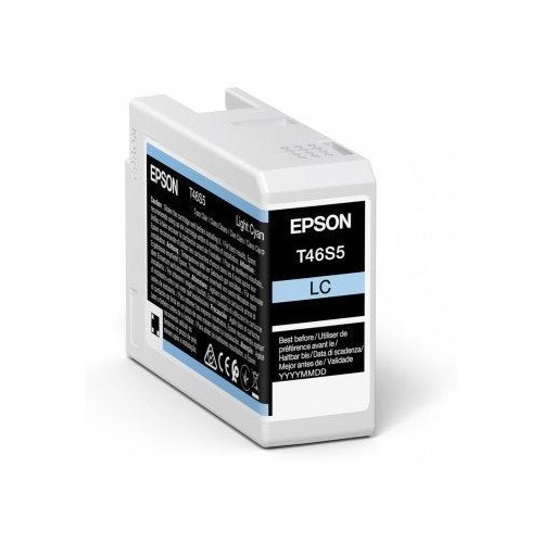 Epson singlepack light cyan t46s5 ultrachrome pro 10 ink 25ml sc-p700