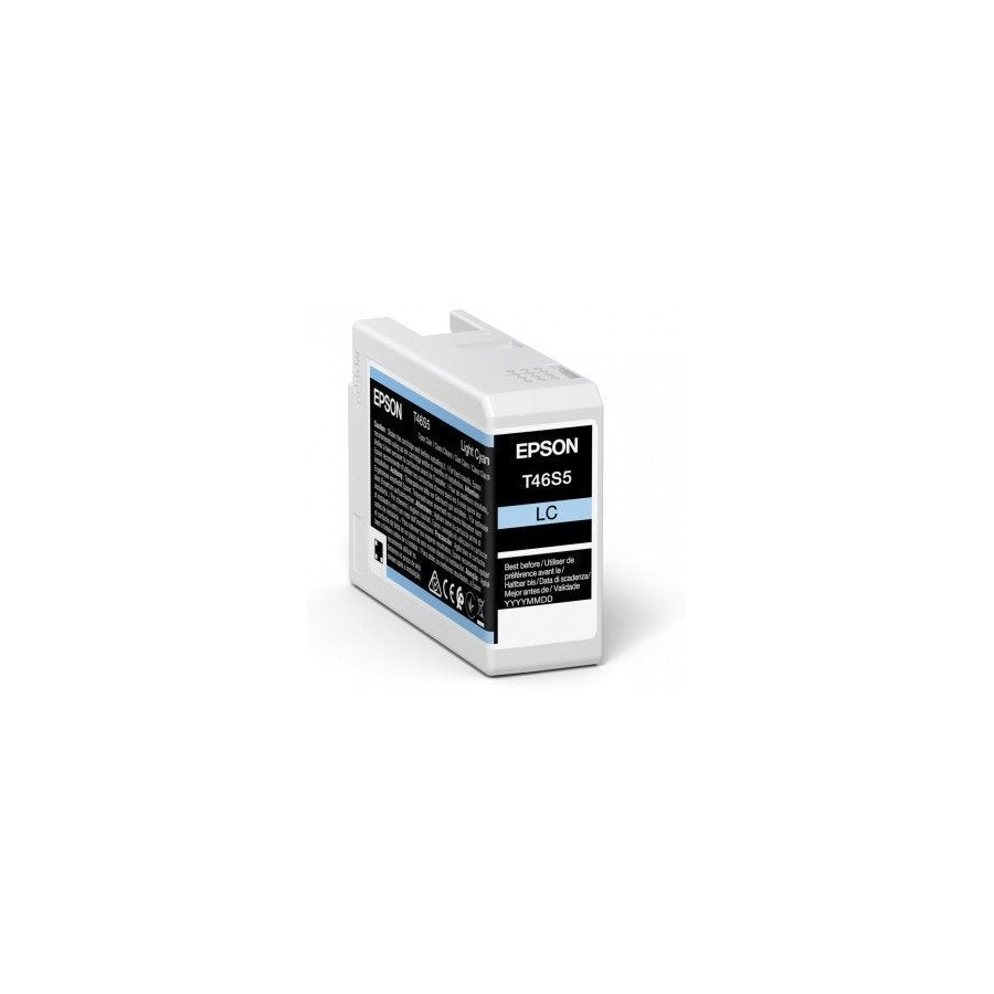 Epson singlepack light cyan t46s5 ultrachrome pro 10 ink 25ml sc-p700