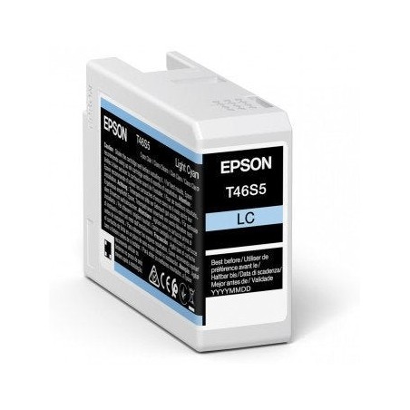 Epson singlepack light cyan t46s5 ultrachrome pro 10 ink 25ml sc-p700