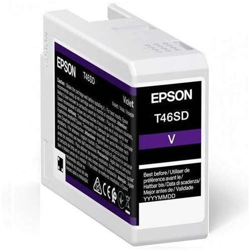 Epson singlepack violet t46sd ultrachrome pro 10 ink 25ml sc-p700