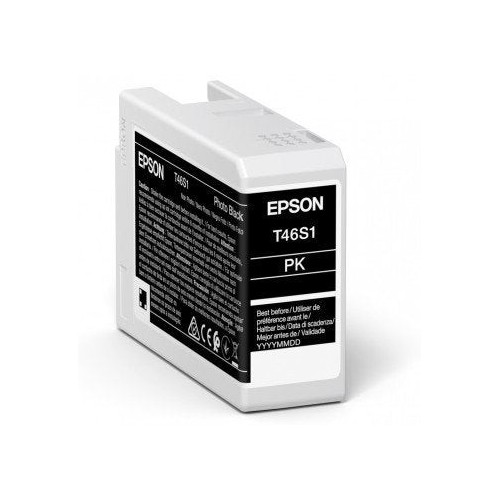 Epson singlepack photo black t46s1 ultrachrome pro 10 ink 25ml sc-p700