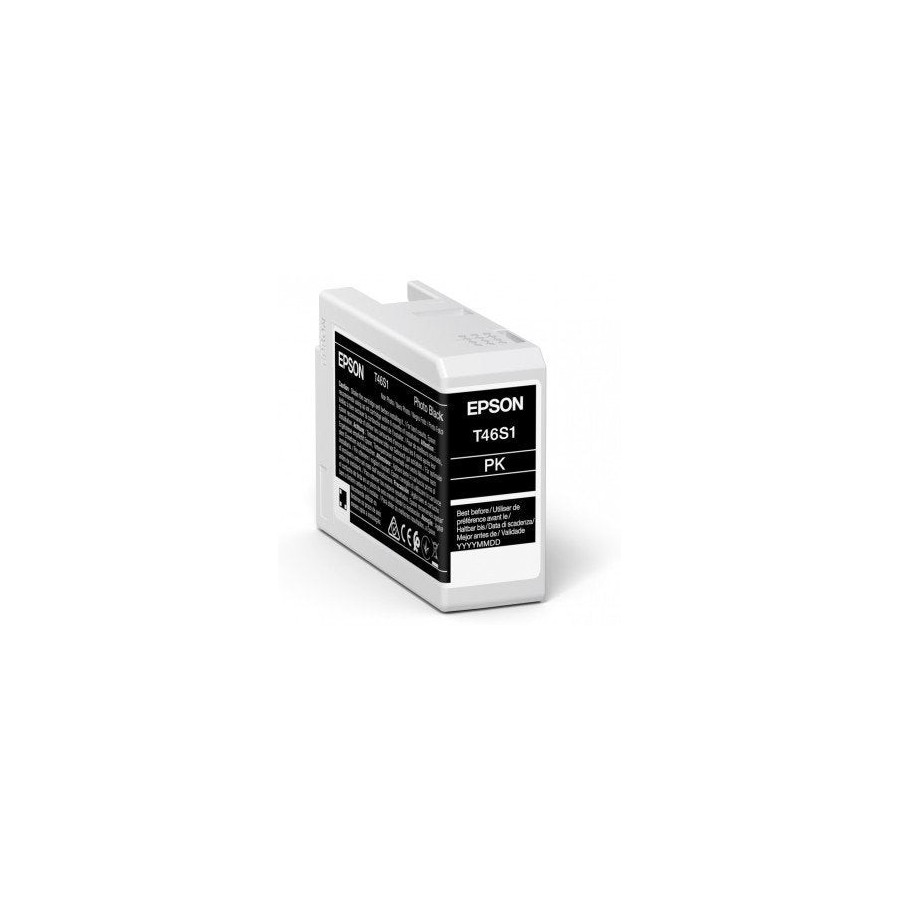 Epson singlepack photo black t46s1 ultrachrome pro 10 ink 25ml sc-p700