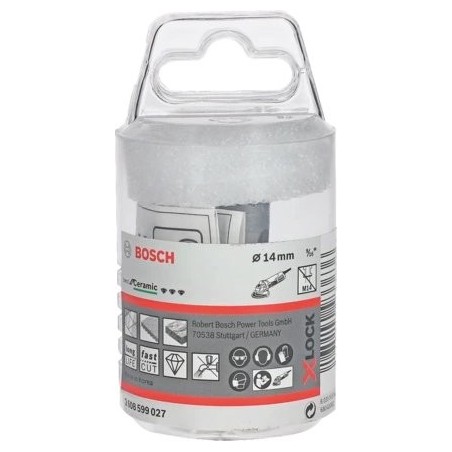 Bosch broca de diamante en seco x-lock lo mejor para ceramic dry speed 2608599027