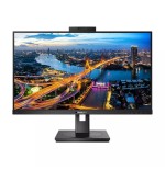 Monitor profesional philips 242b1h 23.8' full hd webcam multimedia negro