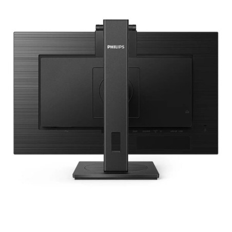 Monitor profesional philips 242b1h 23.8' full hd webcam multimedia negro