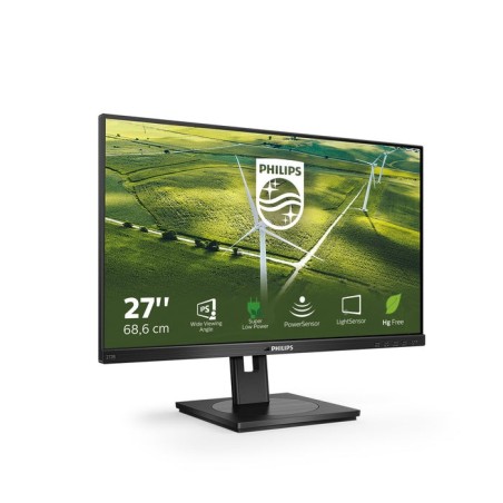Monitor philips 272b1g 00 27" 1920x1080 ips flat h a 150 mm pivot eco friendly super energy efficient design usb hub speakers