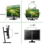 Monitor philips 272b1g 00 27" 1920x1080 ips flat h a 150 mm pivot eco friendly super energy efficient design usb hub speakers