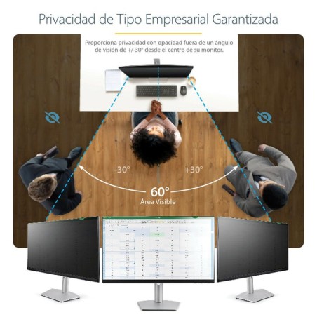 Startech filtro de privacidad de pantalla 24in