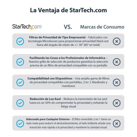 Startech filtro de privacidad de pantalla 24in