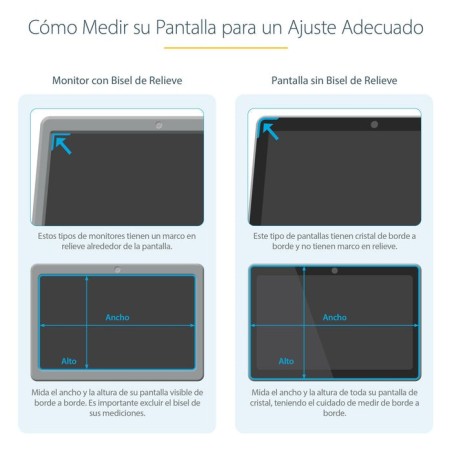 Startech.com filtro de privacidad para pantalla de 27in - universal