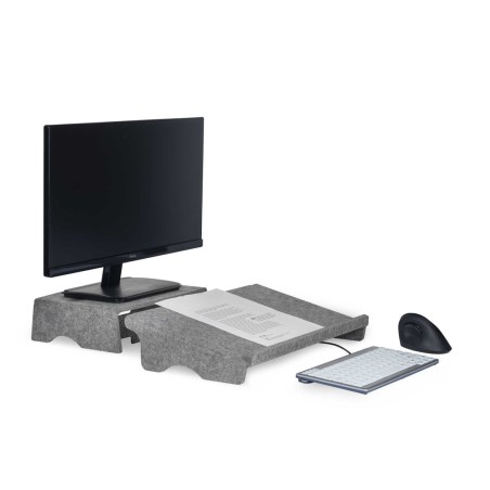 Bakkerelkhuizen q-doc 100 circular soporte para ordenador portátil gris
