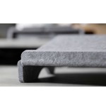 Bakkerelkhuizen q-doc 100 circular soporte para ordenador portátil gris