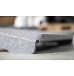 Bakkerelkhuizen q-doc 100 circular soporte para ordenador portátil gris