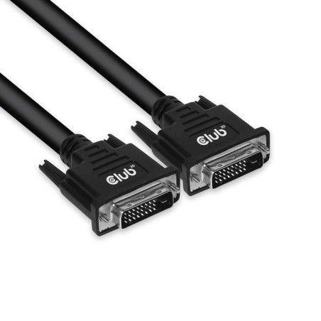 Cable dvi club3d dual link (24 + 1) bidireccional 3m m/m retail