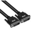 Cable dvi club3d dual link (24 + 1) bidireccional 3m m/m retail