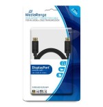 Mediarange mrcs159 cable displayport 2 m negro