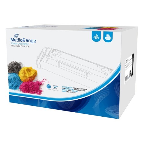 Mediarange toner hp ce400a/507a reciclado negro