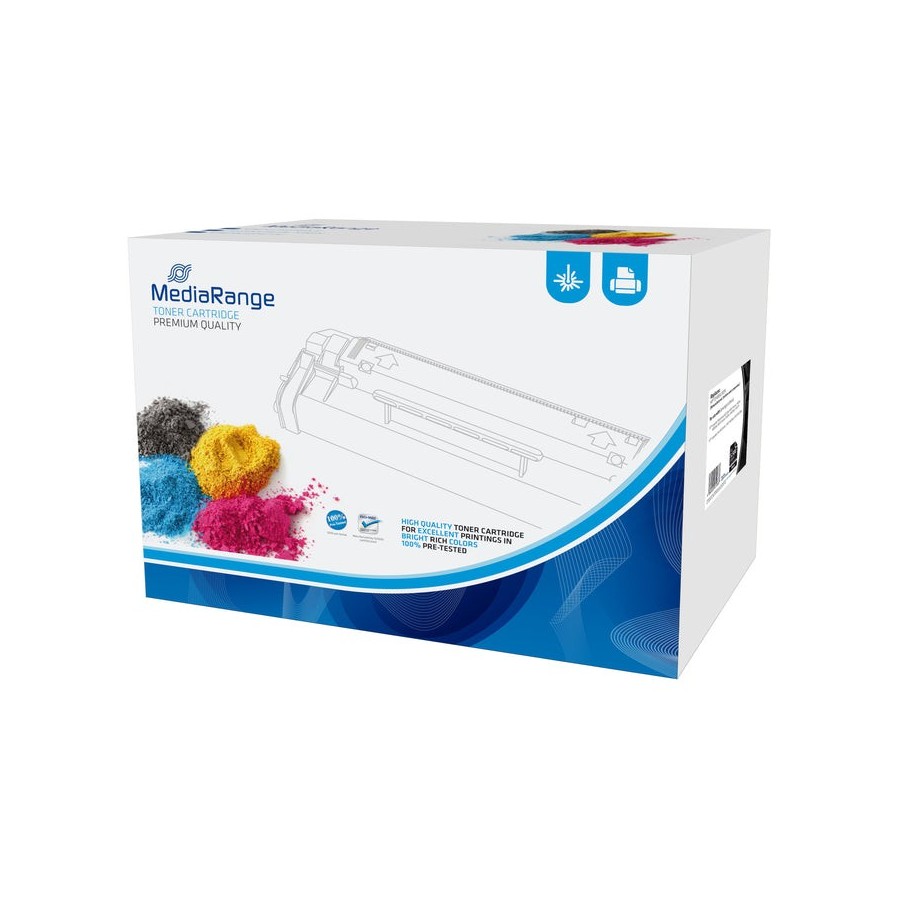 Mediarange toner hp ce400a/507a reciclado negro