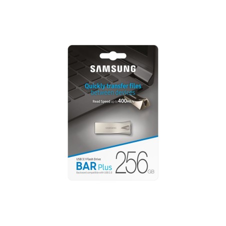 Pendrive 256gb samsung bar plus usb 3.1