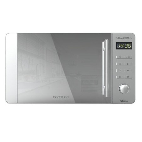 Microondas cecotec proclean 5020 mirror  700w  capacidad 20l