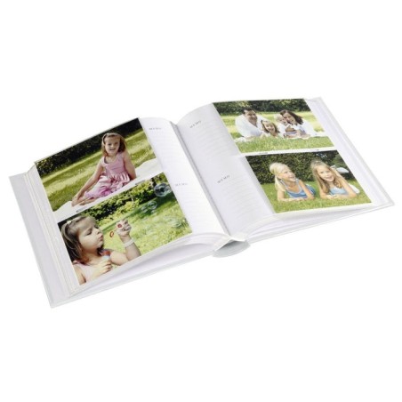 Hama forest álbum de foto y protector blanco 100 hojas 10 x 15 cm