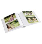 Hama forest álbum de foto y protector blanco 100 hojas 10 x 15 cm