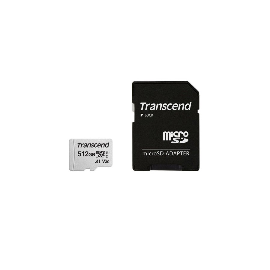 Transcend 300s microsdxc 512 gb clase 10 nand