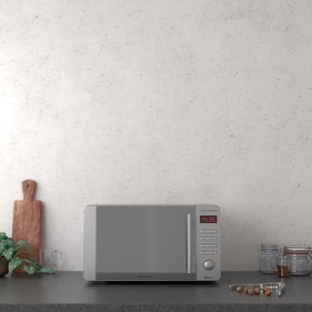 Microondas cecotec proclean 5020 mirror  700w  capacidad 20l