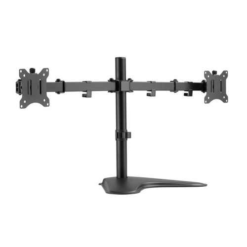 Soporte pantalla sobremesa 13-32 doble brazo soporta 2 monitores vesa standard hasta 8kg