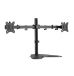 Soporte pantalla sobremesa 13-32 doble brazo soporta 2 monitores vesa standard hasta 8kg