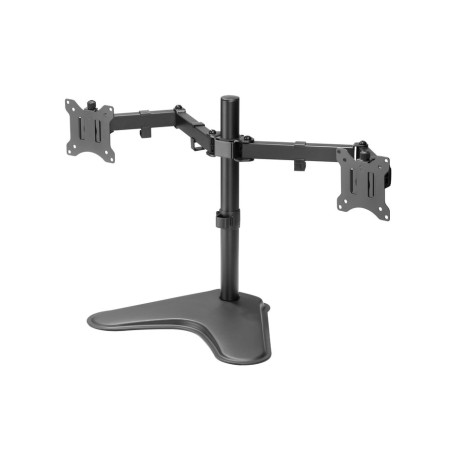 Soporte pantalla sobremesa 13-32 doble brazo soporta 2 monitores vesa standard hasta 8kg