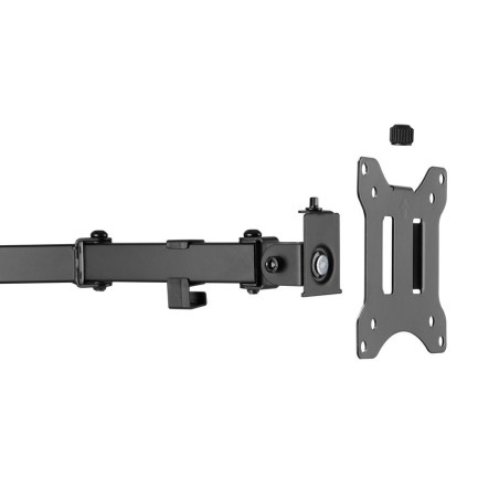 Soporte pantalla sobremesa 13-32 doble brazo soporta 2 monitores vesa standard hasta 8kg