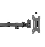 Soporte pantalla sobremesa 13-32 doble brazo soporta 2 monitores vesa standard hasta 8kg